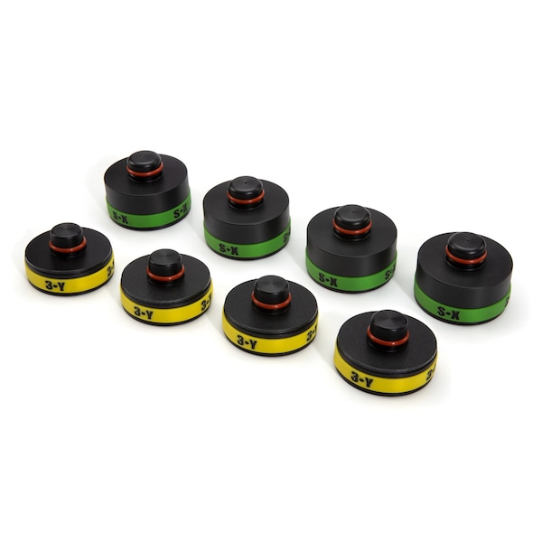 Steelman 8Piece Friction Fit Jack Pad Risers MultiPack for Tesla Models 3, Y, S and X 60998 - main